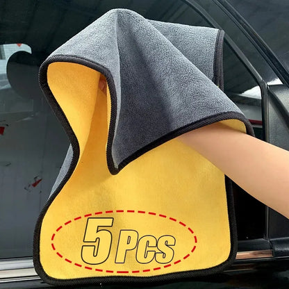 Microfiber Cleaning Towel Car Cleaning Cloths Professional Detailing Car Drying Microfiber Towel Wash Towel Accessories